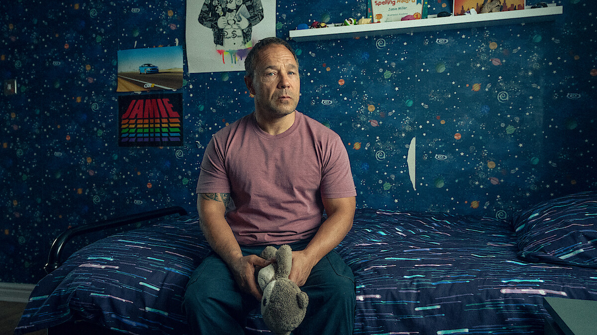 Stephen Graham as Eddie Miller in 'Adolescence'