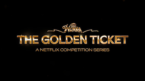 Golden Ticket thumbnail type treatment