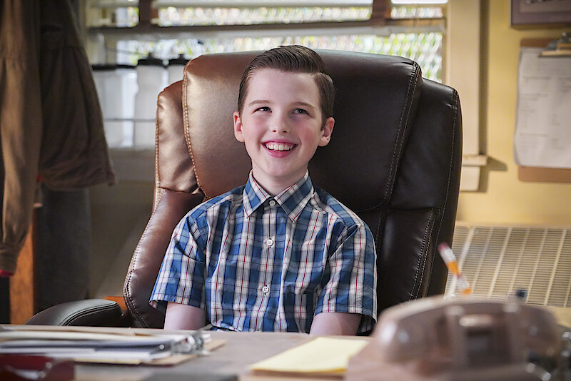 Iain Armitage as Young Sheldon in season 3 of 'Young Sheldon.' 
