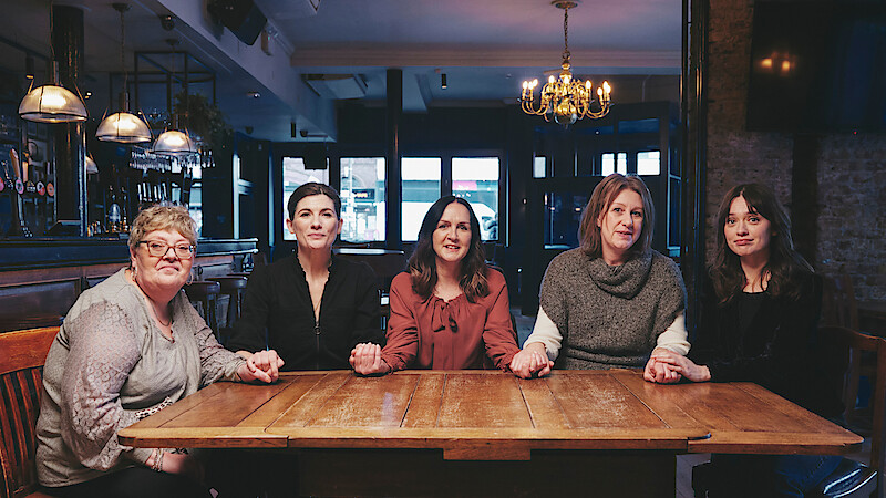 Susan McIntyre, Jodie Whittaker, Maggie Mahon, Tracey Taylor, Aimee Lou Wood