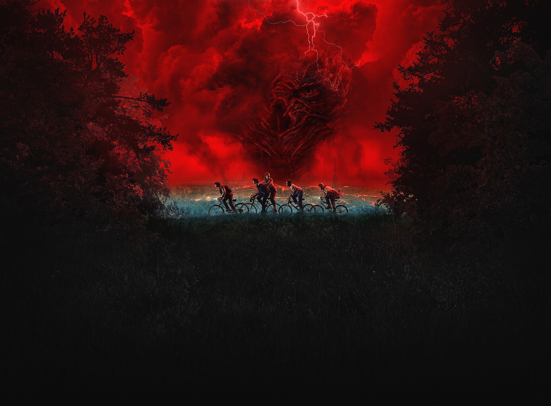Stranger Things 5 - The cast in the Upside Down