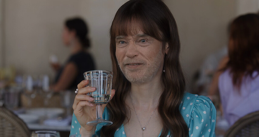 Arnold Schwarzenegger as Emily in 'Emily in Paris'
