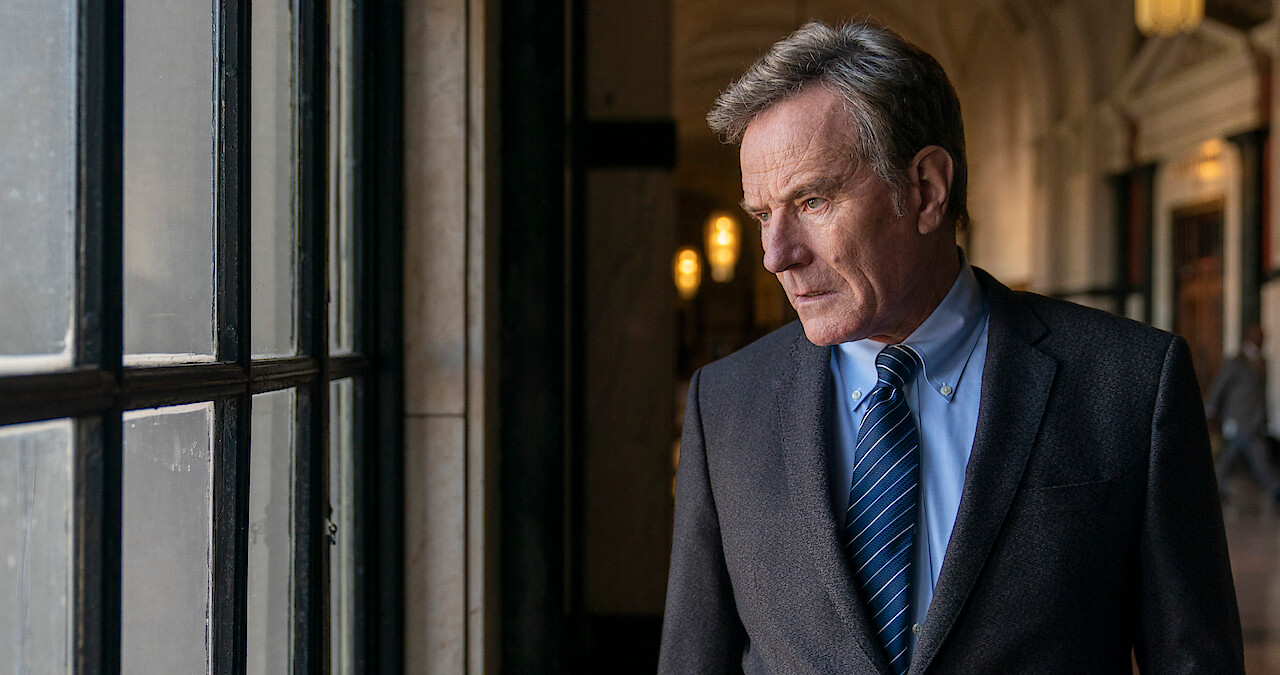 Bryan Cranston as Michael Desiato looks out of a window in Season 1 of 'Your Honor'