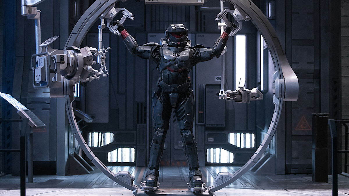 Natasha Culzac as Riz in Halo Season 1, Episode 8, streaming on Paramount+. Photo credit: Adrienn Szabo/Paramount+
