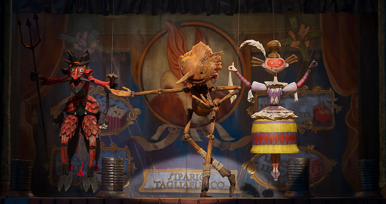 Guillermo del Toro's Pinocchio takes a bow